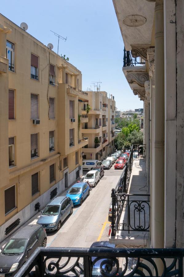 Dioskouros Hostel Athen Exterior foto