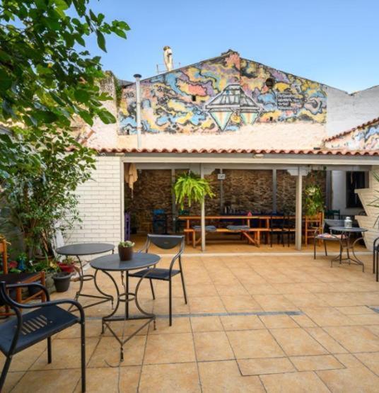 Dioskouros Hostel Athen Exterior foto