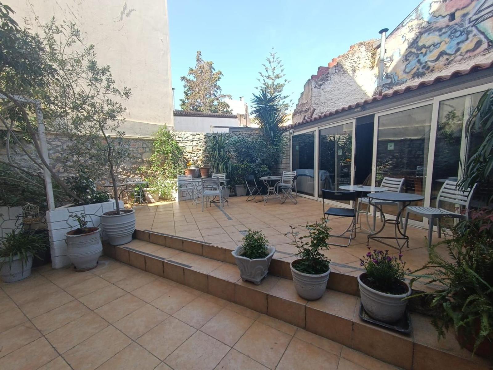 Dioskouros Hostel Athen Exterior foto